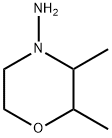 4-Morpholinamine, 2,3-dimethyl- 结构式