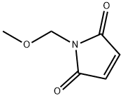 1H-Pyrrole-2,5-dione, 1-(methoxymethyl)- 化学構造式