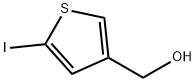 3-Thiophenemethanol, 5-iodo-,185395-90-8,结构式