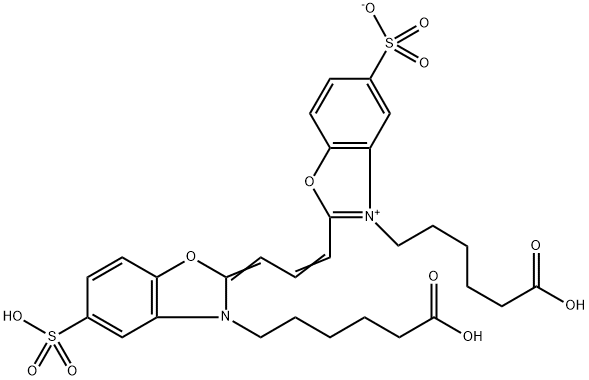 Cy2-DiAcid(DiSO3),185397-55-1,结构式