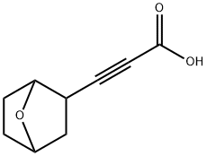 2-Propynoic acid, 3-(7-oxabicyclo[2.2.1]hept-2-yl)- Struktur