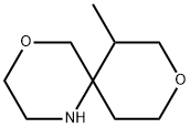 4,9-Dioxa-1-azaspiro[5.5]undecane, 7-methyl-,1855579-44-0,结构式