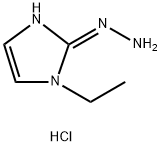 1-ethyl-2-hydrazino-1H-imidazole,1855890-71-9,结构式