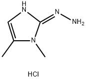 2-hydrazino-1,5-dimethyl-1H-imidazole Structure