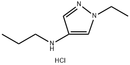 1-ethyl-N-propyl-1H-pyrazol-4-amine,1855938-19-0,结构式