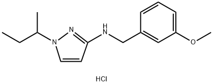 1855941-29-5 1-sec-butyl-N-(3-methoxybenzyl)-1H-pyrazol-3-amine