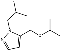 1-isobutyl-5-(isopropoxymethyl)-1H-pyrazole Structure