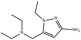 5-[(diethylamino)methyl]-1-ethyl-1H-pyrazol-3-amine Structure