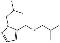 5-(isobutoxymethyl)-1-isobutyl-1H-pyrazole Structure