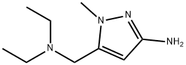 5-[(diethylamino)methyl]-1-methyl-1H-pyrazol-3-amine Structure