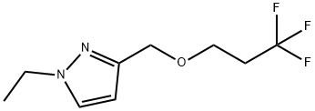 1-ethyl-3-[(3,3,3-trifluoropropoxy)methyl]-1H-pyrazole Structure