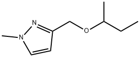 3-(sec-butoxymethyl)-1-methyl-1H-pyrazole,1856083-79-8,结构式
