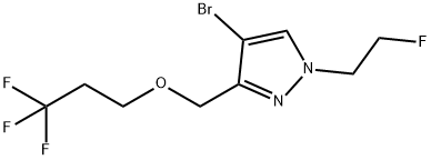 1856084-39-3 4-bromo-1-(2-fluoroethyl)-3-[(3,3,3-trifluoropropoxy)methyl]-1H-pyrazole