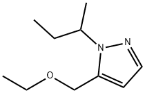 1-sec-butyl-5-(ethoxymethyl)-1H-pyrazole,1856086-35-5,结构式