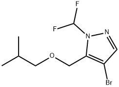 1856089-39-8 4-bromo-1-(difluoromethyl)-5-(isobutoxymethyl)-1H-pyrazole