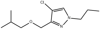 4-chloro-3-(isobutoxymethyl)-1-propyl-1H-pyrazole Structure