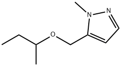 5-(sec-butoxymethyl)-1-methyl-1H-pyrazole Structure