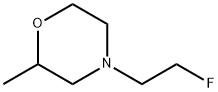 Morpholine, 4-(2-fluoroethyl)-2-methyl-,1856475-63-2,结构式