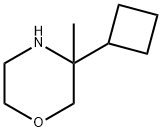 Morpholine, 3-cyclobutyl-3-methyl- Structure