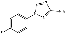 1-(4-Fluorophenyl)-1H-1,2,4-triazol-3-amine Structure