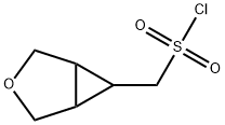 3-Oxabicyclo[3.1.0]hexane-6-methanesulfonyl chloride Struktur