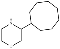 Morpholine, 3-cyclooctyl- Structure