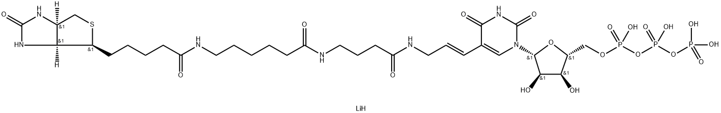 生物素-16-UTP 结构式