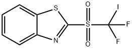 2-((difluoroiodomethyl)sulfonyl)benzo[d]thiazole Struktur