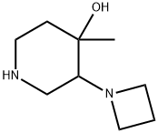 4-Piperidinol, 3-(1-azetidinyl)-4-methyl- Structure
