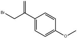 4-Methoxy-alpha-(bromomethyl)styrene 结构式