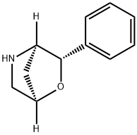 2-Oxa-5-azabicyclo[2.2.1]heptane, 3-phenyl-, (1R,3S,4R)- Structure