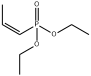 Phosphonic acid, P-(1Z)-1-propen-1-yl-, diethyl ester 化学構造式