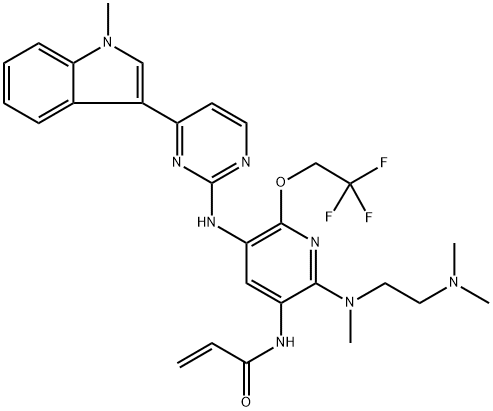 Alflutinib,1869057-83-9,结构式