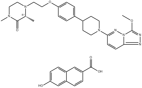 AZD5153结晶体(API形式),1869912-40-2,结构式