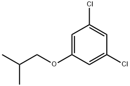 Benzene, 1,3-dichloro-5-(2-methylpropoxy)-,1870748-13-2,结构式