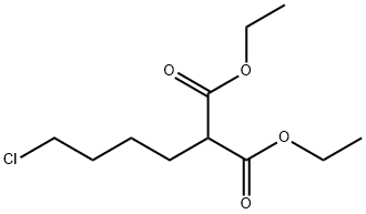 2-(4-氯丁基)丙二酸二乙酯,18719-44-3,结构式