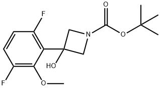 1872383-15-7 3-(3,6-二氟-2-甲氧基苯基)-3-羟基氮杂环丁烷-1-羧酸叔丁酯