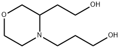 4-Morpholinepropanol,3-(2-hydroxyethyl)- Structure