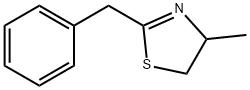 Thiazole, 4,5-dihydro-4-methyl-2-(phenylmethyl)-,18732-70-2,结构式
