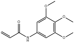 N-(3,4,5-trimethoxyphenyl)prop-2-enamide Struktur