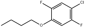 Benzene, 1-butoxy-4-chloro-2,5-difluoro- 结构式