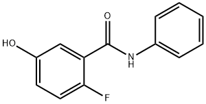 Benzamide, 2-fluoro-5-hydroxy-N-phenyl-,1881322-08-2,结构式