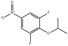 Benzene, 1,3-difluoro-2-(1-methylethoxy)-5-nitro- Structure