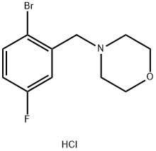 1881330-79-5 4-[(2-bromo-5-fluorophenyl)methyl]morpholine hydrochloride