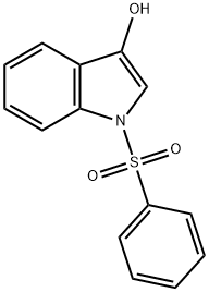 1-(Benzenesulfonyl)-1H-indol-3-ol Structure