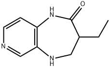 3-ethyl-1H,2H,3H,4H,5H-pyrido[3,4-b][1,4]diazepin-2-one 结构式