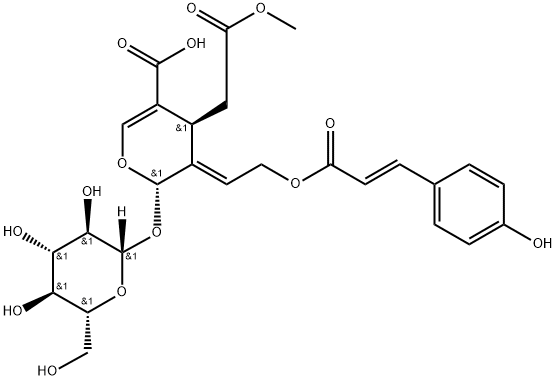 Jaslanceoside B 结构式