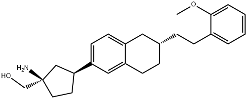 BMS-986166 Struktur