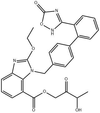 AZILSARTAN 杂质23[干冰运输] 结构式