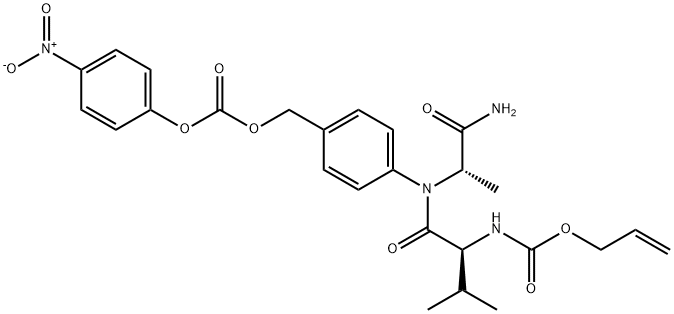 Alloc-Val-Ala-PAB-PNP|